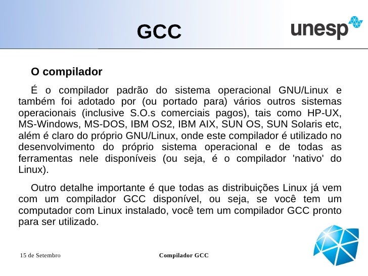 compilateur gcc